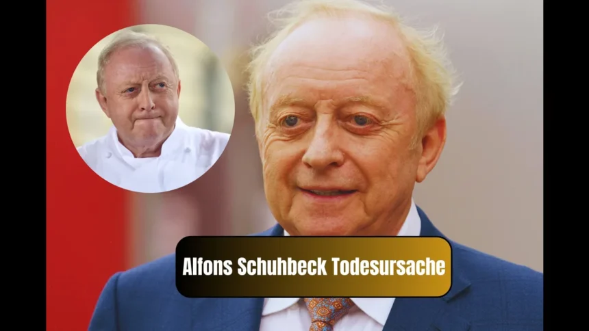 Alfons Schuhbeck Todesursache