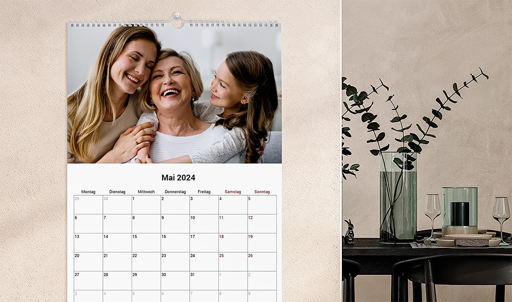 personalisierte Fotokalender