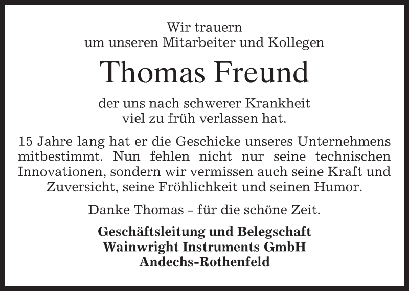 Thomas Freund